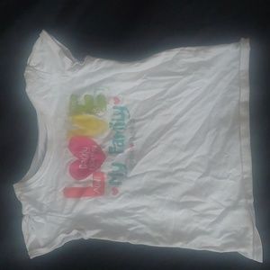 A white shirt for kids